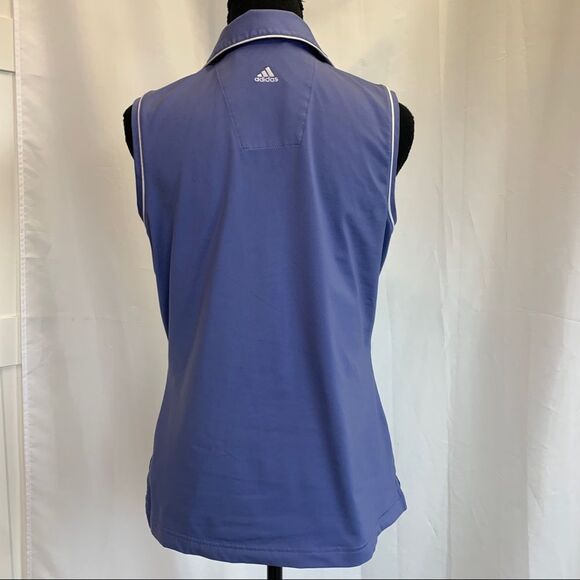 Adidas golf Climacool sleeveless purple tank top Sz M - Picture 3 of 7
